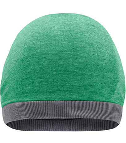 Green Melange / Dark Grey