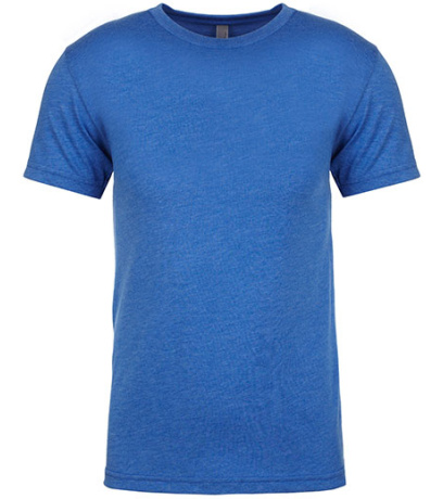 Pánské triko NX6010 Next Level Apparel Vintage Royal -Tri-Blend