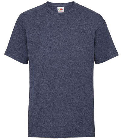 Dětské triko 61-033-0 Fruit of the Loom Vintage Heather Navy