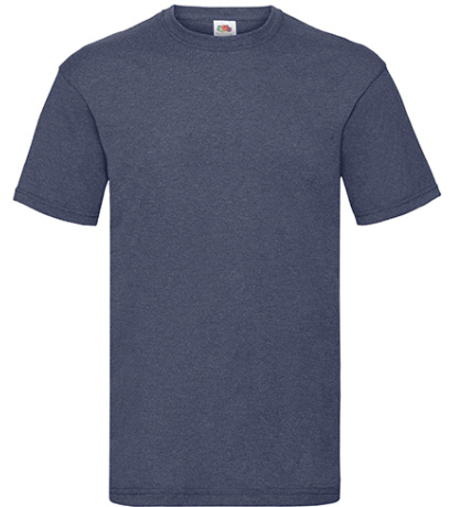 Pánské triko 61-036-0 Fruit of the Loom Vintage Heather Navy