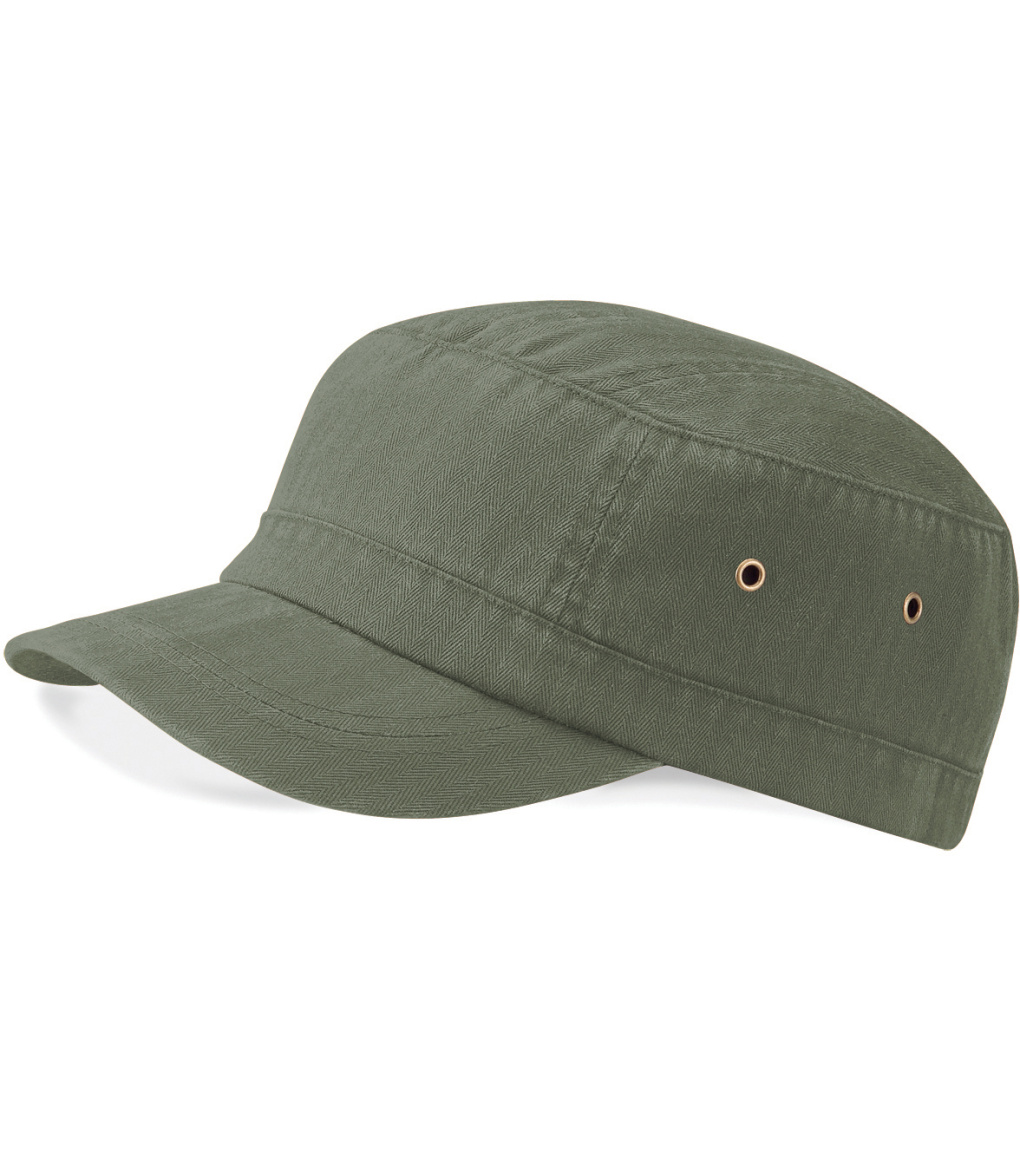 Pánská kšiltovka B38 Beechfield Vintage Olive
