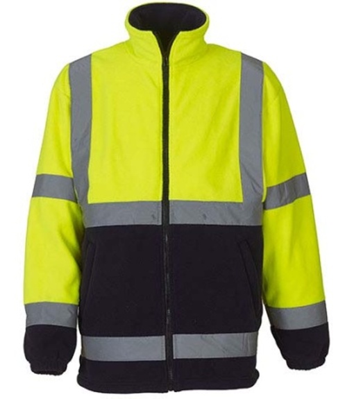 HVY - Hi-Vis Yellow / NAVY