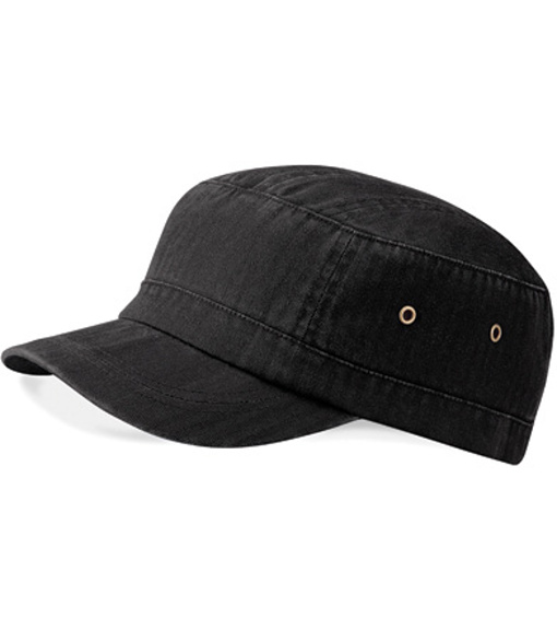 Pánská kšiltovka B38 Beechfield Vintage Black