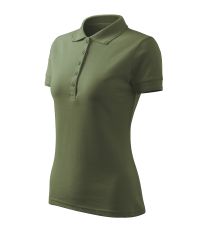 Dámské polo triko Pique Polo Free Malfini khaki