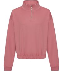 Dámská mikina se 1/4 zipem JH037 Just Hoods
