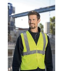 Unisex bezpečnostní vesta Bremen Korntex Signal Yellow