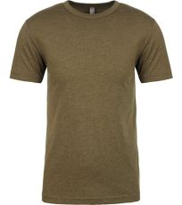 Pánské triko NX6010 Next Level Apparel Military Green -Tri-Blend