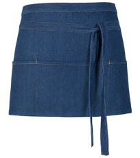 Džínová koktejlová zástěra X991 Link Kitchen Wear