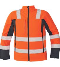 Pánská HI-VIS softshellová bunda MALTON Cerva
