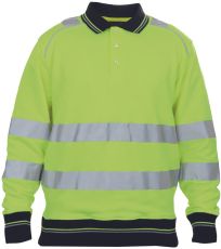 Pánská HI-VIS polo mikina KNOXFIELD Knoxfield