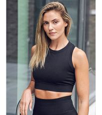 Dámský sportovní crop top TL332 Tombo Black