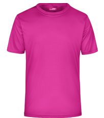 Pánské funkční triko Men´s Active-T James&Nicholson Pink