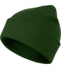 Unisex zimní čepice Beanie Malfini lahvově zelená