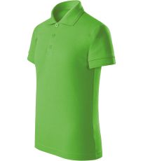 Dětské polo triko Pique Polo Free Malfini zelené jablko