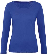 Dámské tričko s dlouhým rukávem TW071 B&C Cobalt Blue