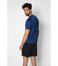 Unisex sportovní tričko Rex Nath Royal Fluor Melange