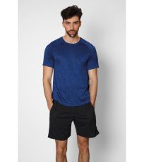 Unisex sportovní tričko Rex Nath Royal Fluor Melange