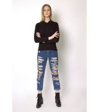 Dámské polo s dlouhým rukávem NH542 Nath Black