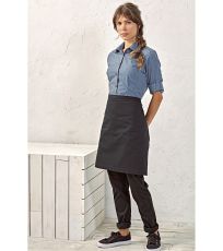 Středně dlouhá zástěra z biobavlny PR114 Premier Workwear Black