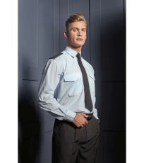 Unisex pilotní košile s dlouhým rukávem PR210 Premier Workwear Light Blue -ca. Pantone 2708