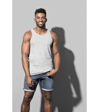 Pánské bavlněné tílko ST2810 Stedman® Grey Heather