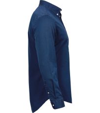 Pánská keprová košile TJ4002 Tee Jays Indigo