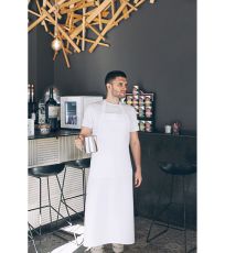 Grilovací zástěra X974 Link Kitchen Wear White