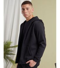 Pánská mikina Terry Zip Hoody Build Your Brand Black