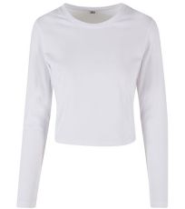 Dámské krátké tričko BY261 Build Your Brand White