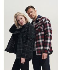 Unisex flanelová bunda Noah SOĽS Medium burgundy