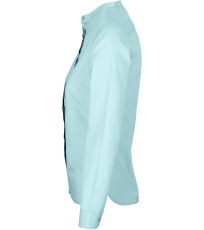 Dámská košile s mao límečkem Bart NEOBLU Soft blue