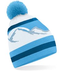 Zimní čepice s bambulí B395R Beechfield