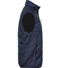 Pánská prošívaná vesta TJ9114 Tee Jays Navy