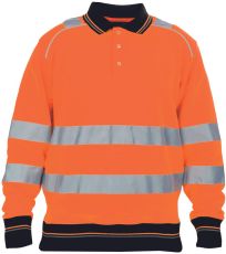 Pánská HI-VIS polo mikina KNOXFIELD Knoxfield