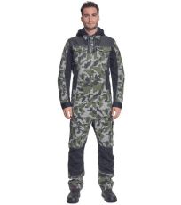 Pánské pracovní kalhoty NEURUM CAMOUFLAGE Cerva tm.olivová