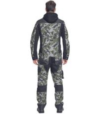 Pánské pracovní kalhoty NEURUM CAMOUFLAGE Cerva tm.olivová