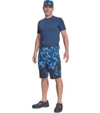 Pánské pracovní šortky NEURUM CAMOUFLAGE Cerva navy
