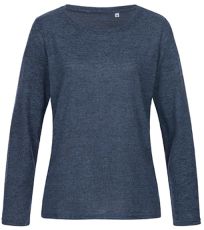 Dámský pletený svetr ST9180 Stedman® Marina Blue Melange
