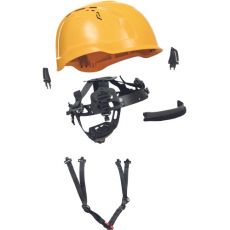 Unisex ochranná přilba ALPINWORKER PRO CLIMB Cerva žlutá