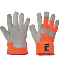 Ochranné zimní rukavice CASSOWARY WINTER Cerva HV oranžová