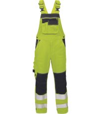 Pánské HI-VIS kalhoty s laclem KNOXFIELD HVPS FL Cerva