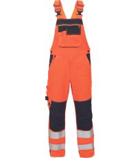 Pánské HI-VIS kalhoty s laclem KNOXFIELD HVPS FL Cerva