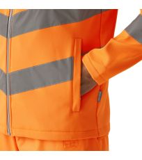 HI-VIS softshellová bunda TRA712 REGATTA Orange