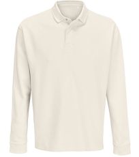 Unisex polo mikina Heritage SOĽS Creamy white