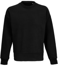 Unisex mikina Authentic SOĽS Černá
