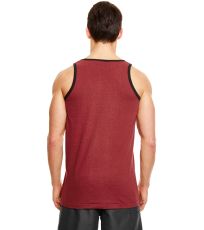 Pánské tílko BU9111 Burnside Heather Red