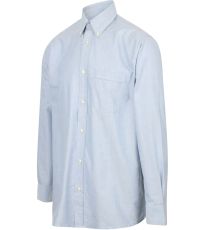 Pánská košile s dlouhým rukávem H510 Henbury Blue Oxford