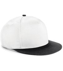 Dětská junior kšiltovka s rovným kšiltem B615 Beechfield Black
