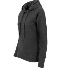 Dámská mikina s kapsami BY043 Build Your Brand Charcoal (Heather)