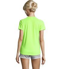 Dámské funkční triko SPORTY WOMEN SOĽS Neon yellow